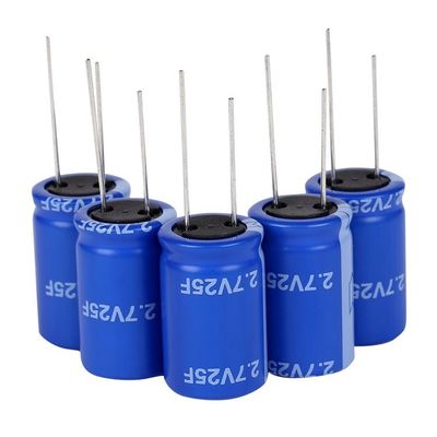 الغرض العام 2.7 V 25F supercapacitor 1000F عينة متاحة