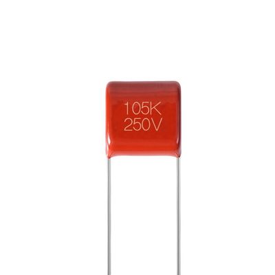 250V مكثف فيلم البولي بروبلين المعدني 1 فائق التوهج استقرار جيد وموثوقية