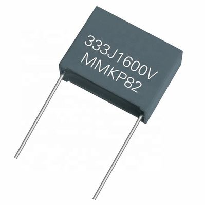 333J1600V MMKP82 مكثف منخفض الخسارة على الوجهين هيكل من مادة البولي بروبيلين الممعدنة