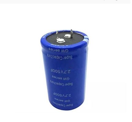 500F 2.7 V Super Capacitor Screw نوع عالي جدًا معدلات الشحن والتفريغ