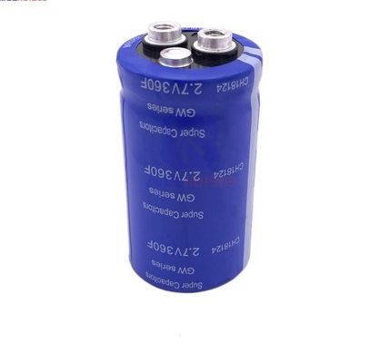 2.7V 360F Car Supercapacitor قدرة تفريغ تيار عالية قوية للغاية