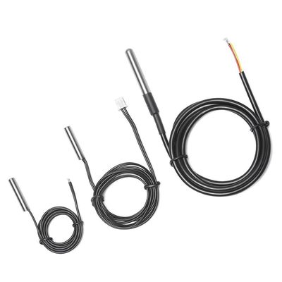 OEM طول DS18B20 10K 1٪ B3950 مسبار مستشعر درجة الحرارة الرقمية المقاومة للماء
