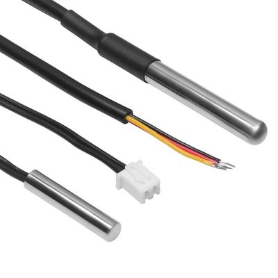 OEM طول DS18B20 10K 1٪ B3950 مسبار مستشعر درجة الحرارة الرقمية المقاومة للماء