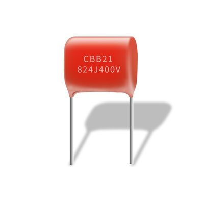 0.001mf ~ 3.3 فائق التوهج 824J 400V مكثف الضغط العالي لدوائر أكبر نبضي AC / DC