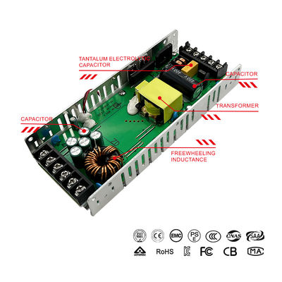 SMPS التبديل مصدر الطاقة الشاشة LED 12v 300w مدفوع الجهد الثابت Led Ultra Thin 5v
