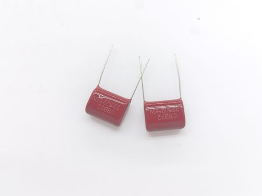 مكثف البولي بروبلين 50V-1000V 0.01uF-2.2uF -40.C ~ 85.C فيلم معدني