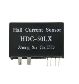 جهاز استشعار التيار الحالي لتأثير هول HDC-50LX الخروج لتركيب PCB نطاق درجة حرارة واسع -40 ° C إلى 85 ° C