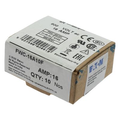 قدرة الدراجة الممتازة والأداء الكراميك فيوز إيتون بوسمان 10 X 38 مم فيوز فيرول FWC-16A10F