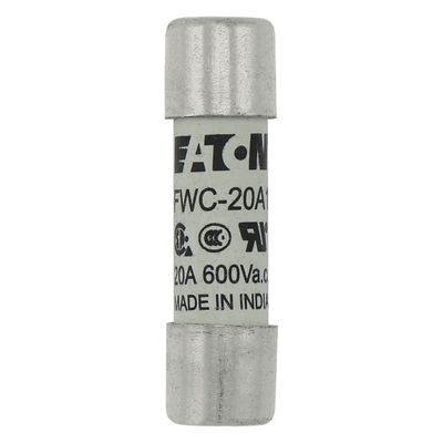 قدرة الدراجة الممتازة والأداء الصلبة الصلبة Eaton Bussmann 10 X 38 مم Ferrule Fuse FWC-20A10F