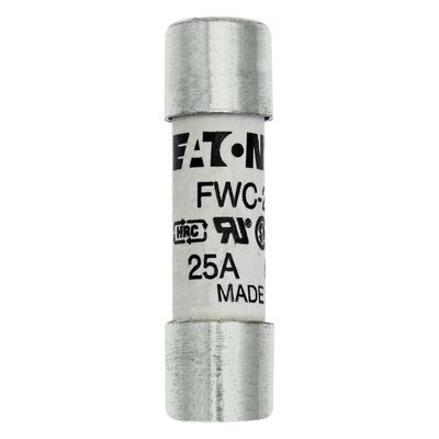 قدرة الدراجة الممتازة والأداء الصلبة الصلبة Eaton Bussmann 10 X 38 مم Ferrule Fuse FWC-25A10F