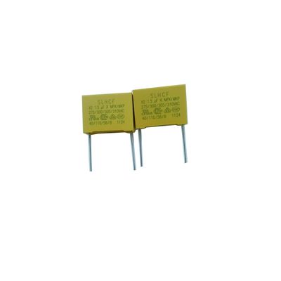 مكثف حماية السلامة P10 15 22.5 7.5MM X2، نوع التثبيت من خلال الفتحة