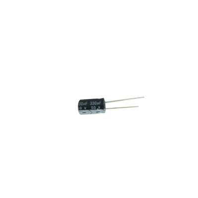 مكثف 330UF 50V من الألومنيوم للتشغيل عالي التردد وقدرة الإصلاح الذاتي